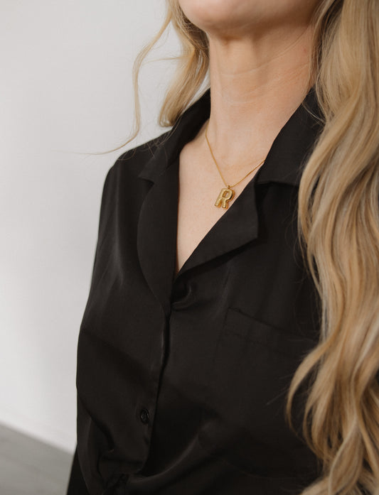 Bubble Letter Necklace