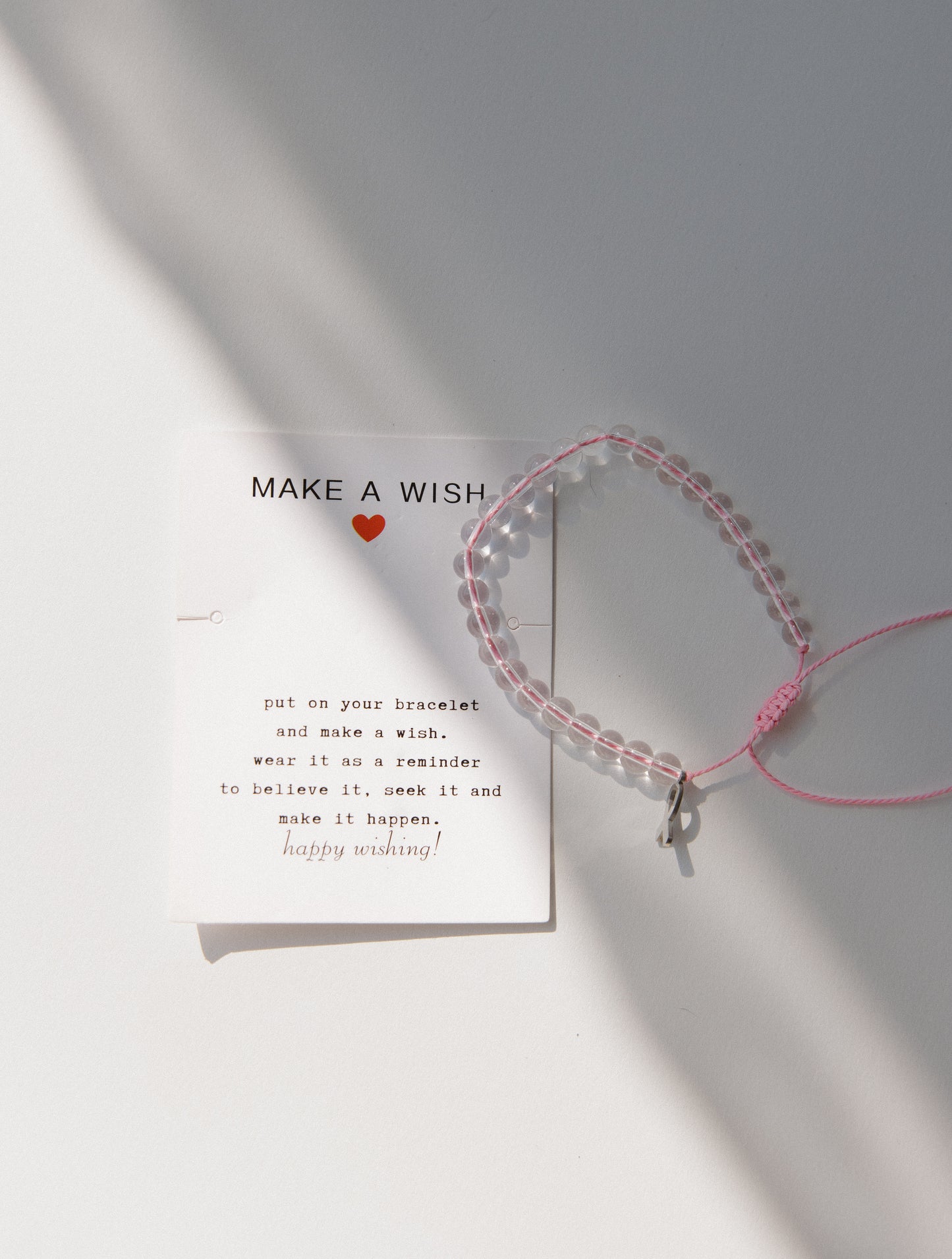 Breast Cancer Wish Bracelet
