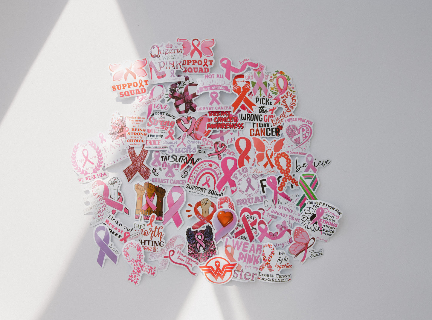 Breast Cancer Stickers (Mystery)
