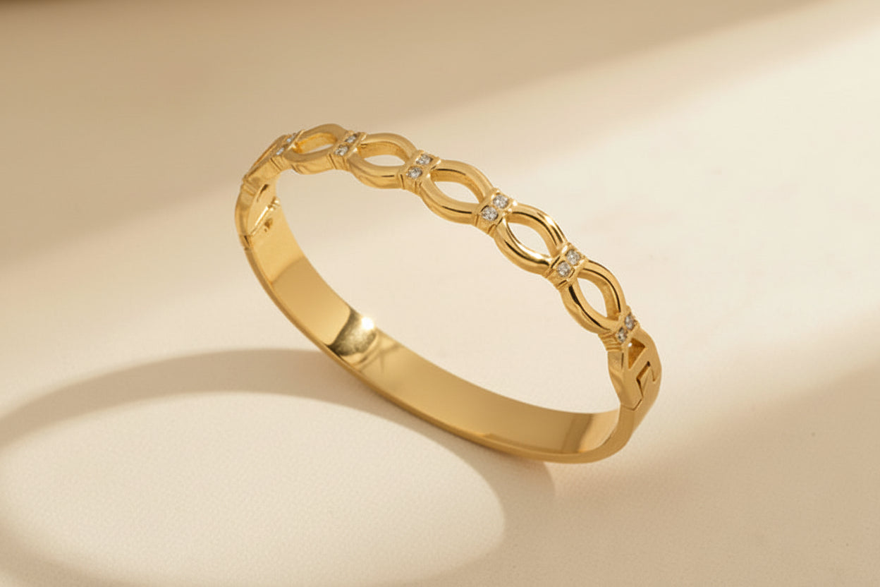Bubble Link Bangle