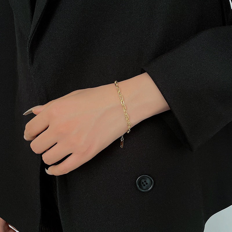 Paper Clip Chain Bracelet