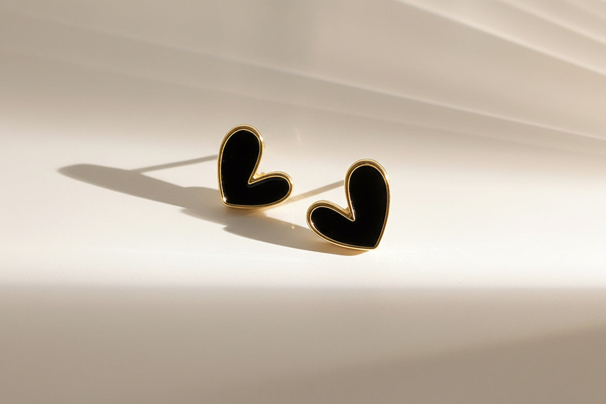 Heart Shaped Studs
