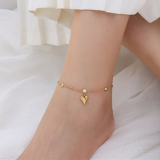 Heart Anklet