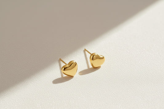 Heart Shaped Studs
