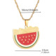 Palestine Watermelon Necklace