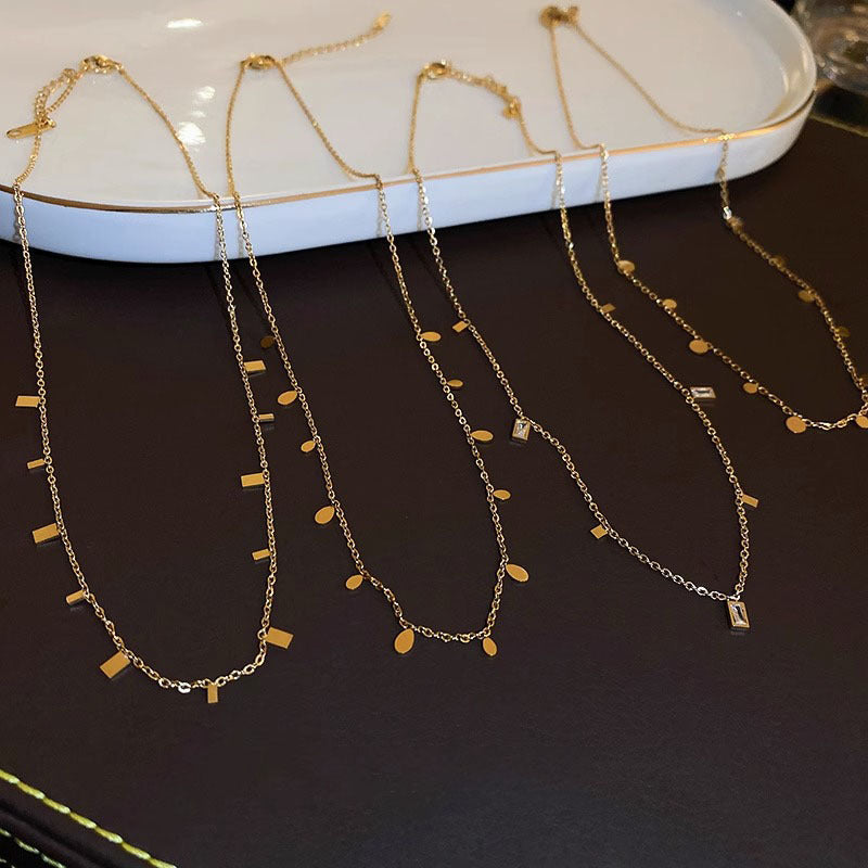 Multi sized circle chain