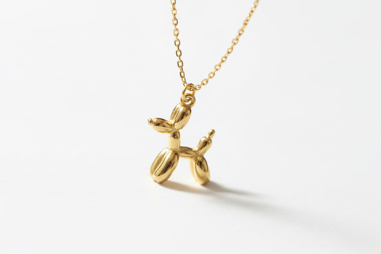 Balloon Dog Necklace