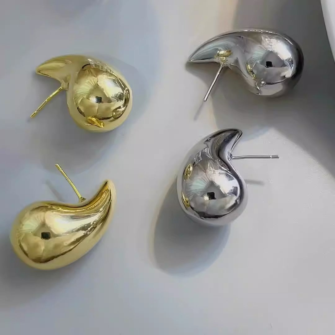 Oversized Drop Earrings