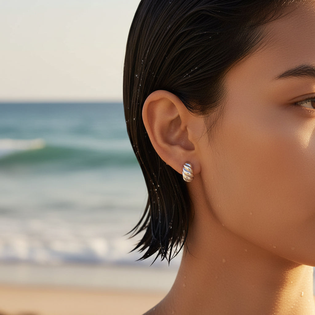 Croissant Earrings
