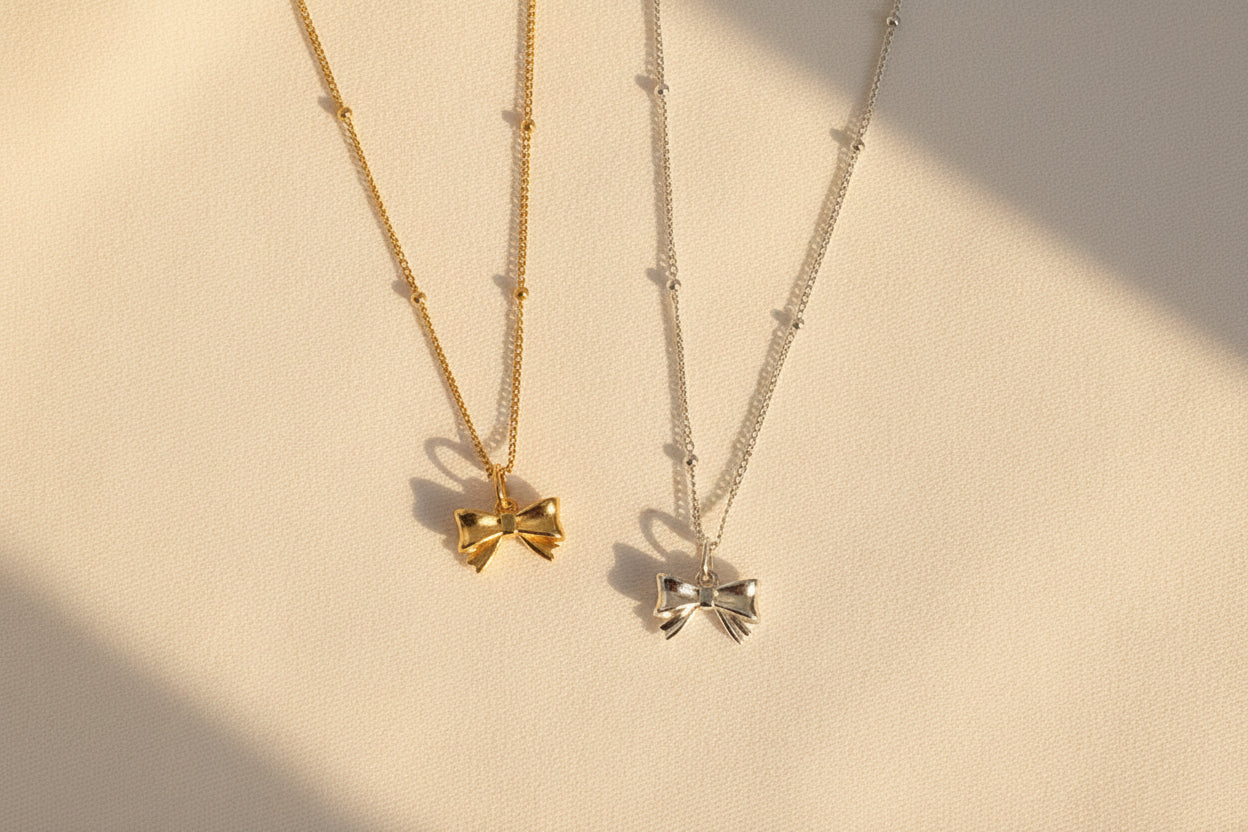 Bow Necklace