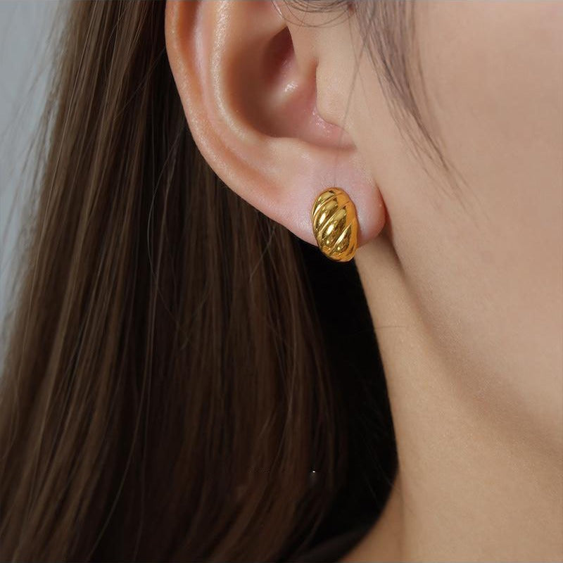 Croissant Earrings
