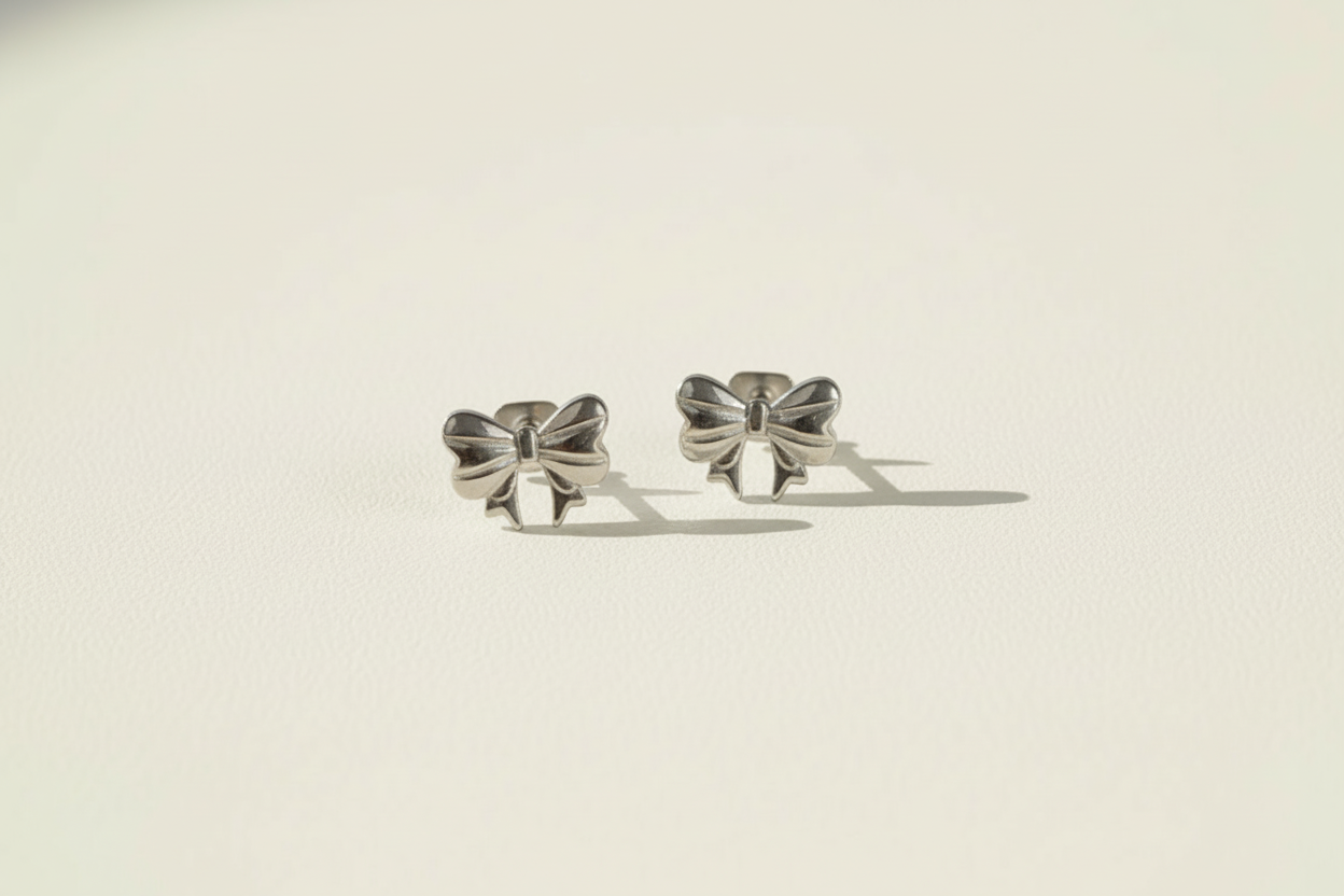 Bow Stud Earrings
