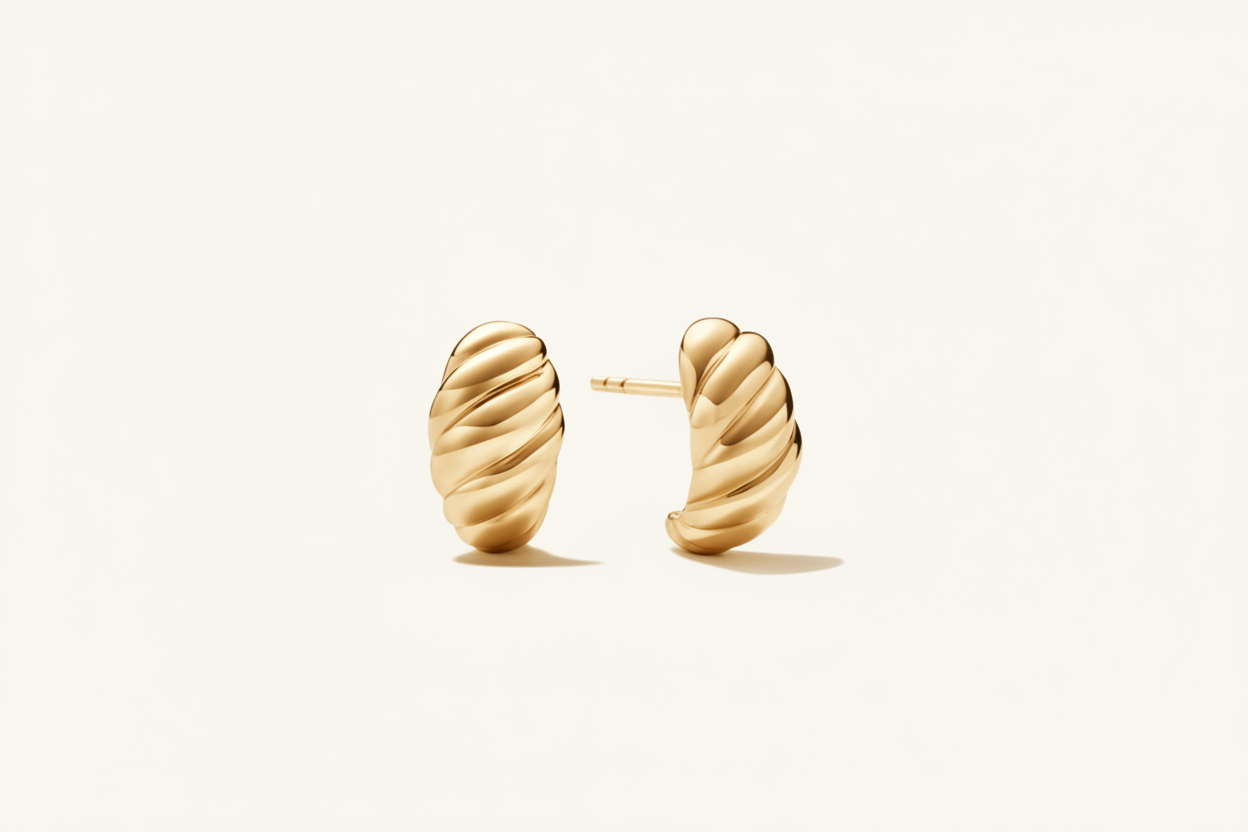 Croissant Earrings
