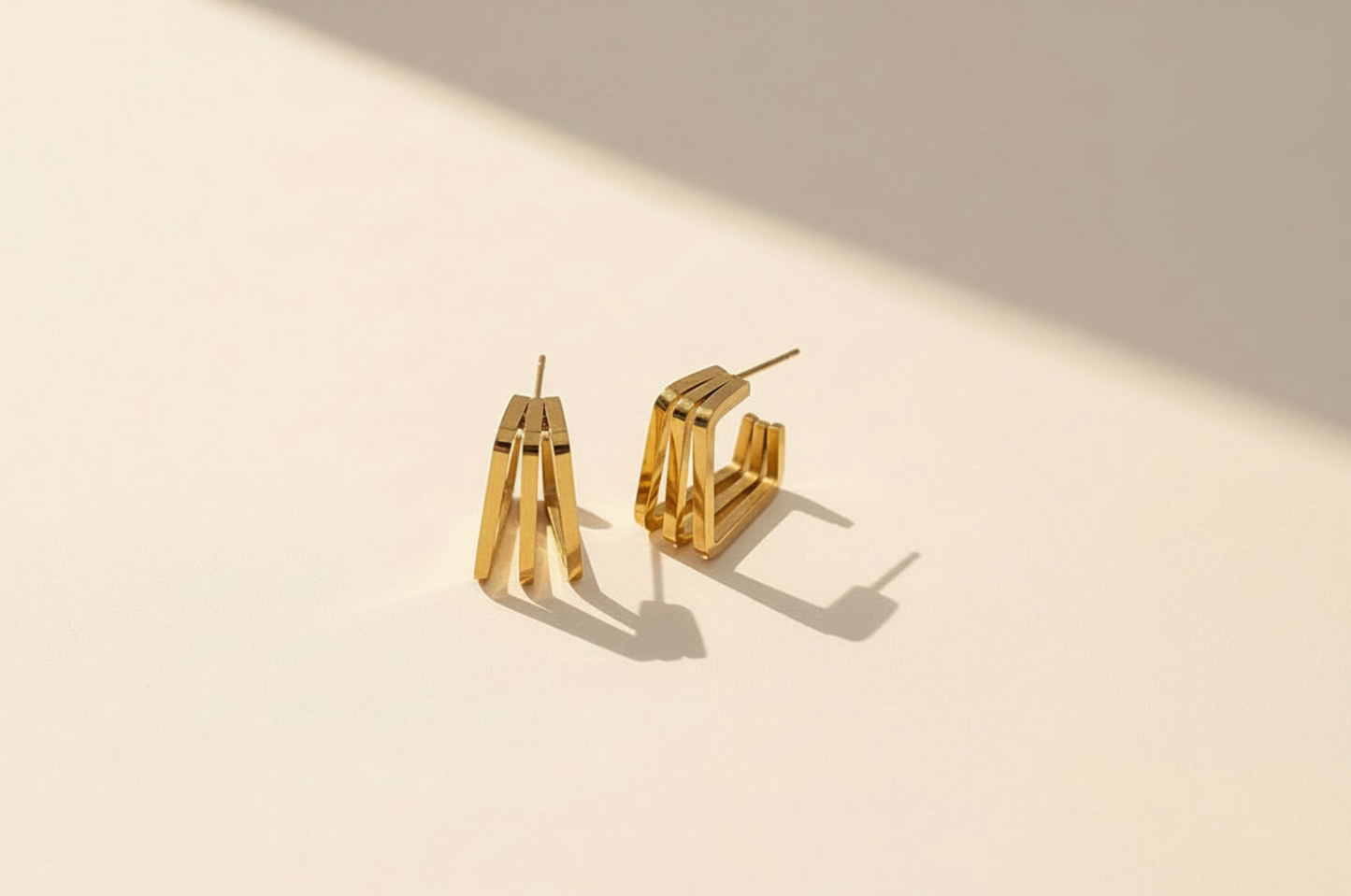 Triple Square Hoops