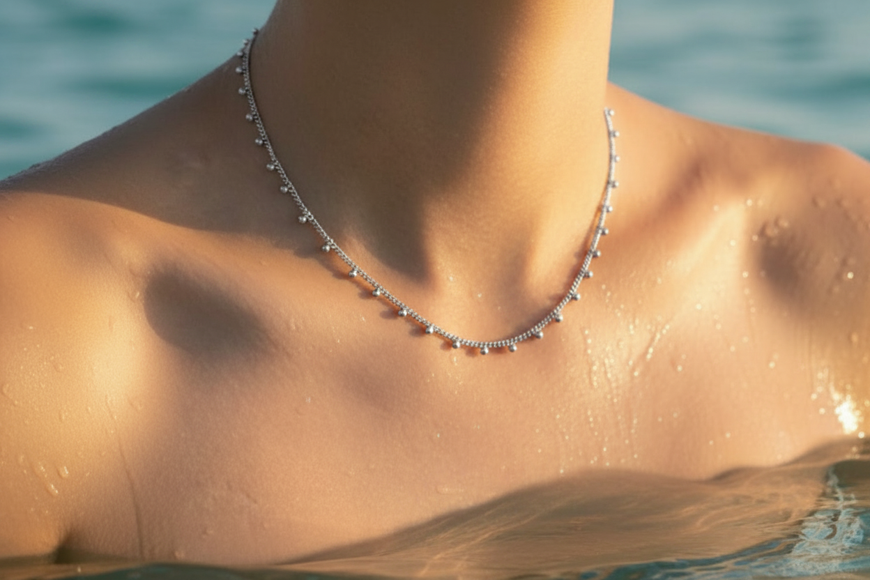 Bead Dangle Necklace