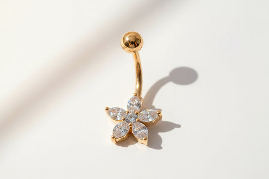 Starfish Belly Ring