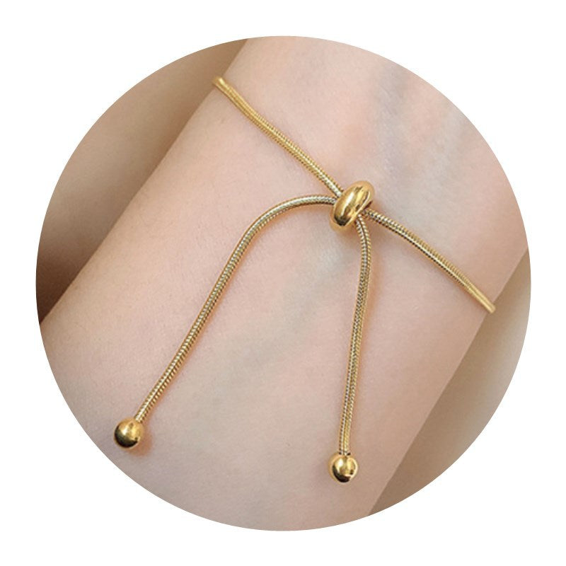 Adjustable Slide Snake Bracelet