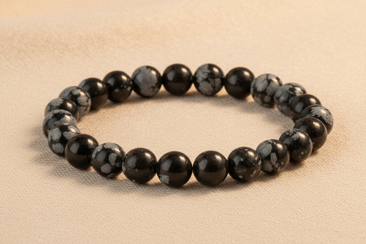 Genuine Gemstone Bracelet-Alabaster