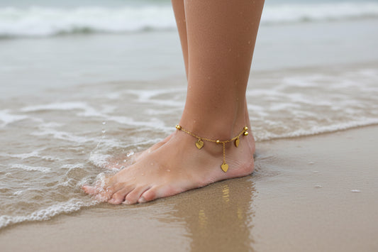 Dangle Heart Anklet