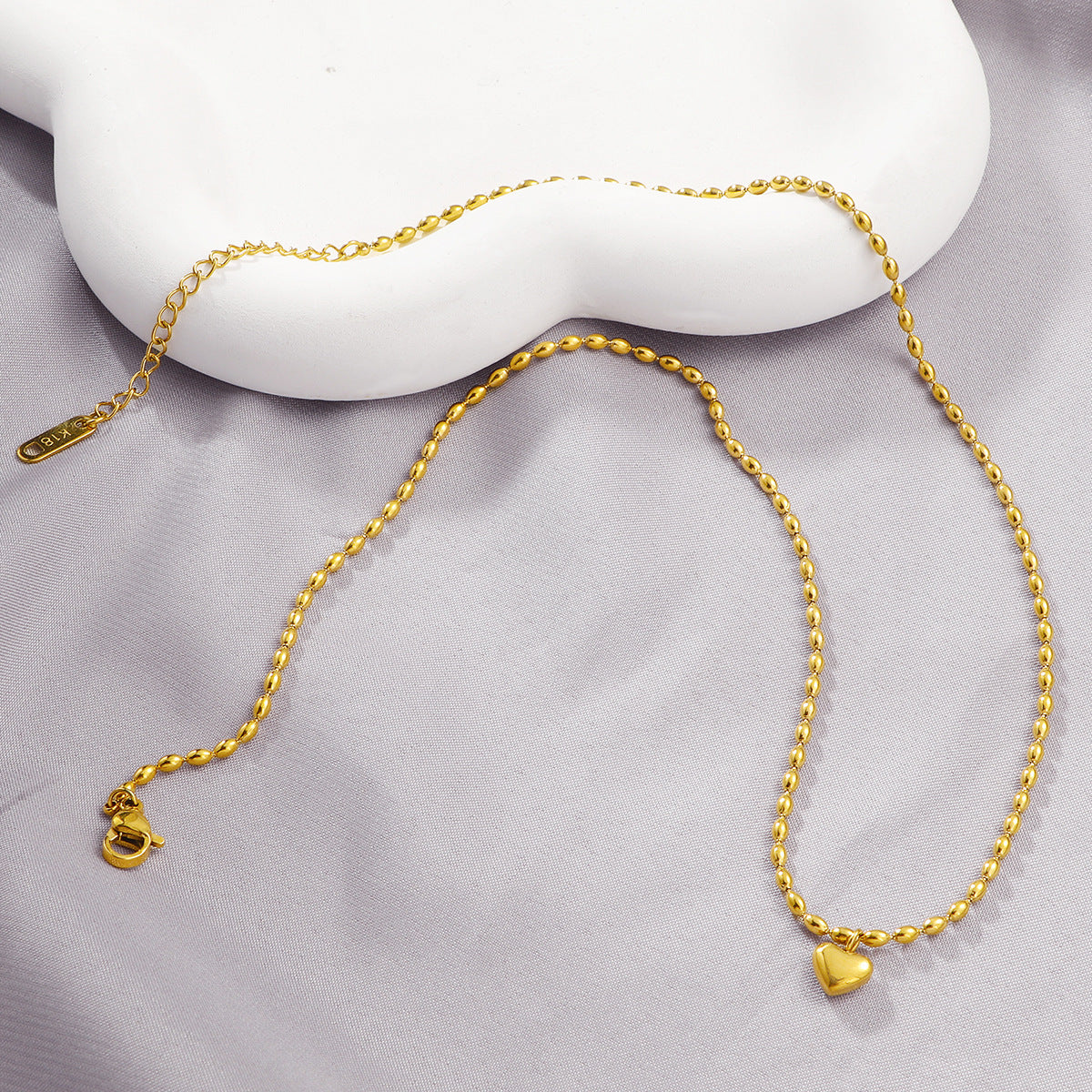 Beaded Heart Necklace
