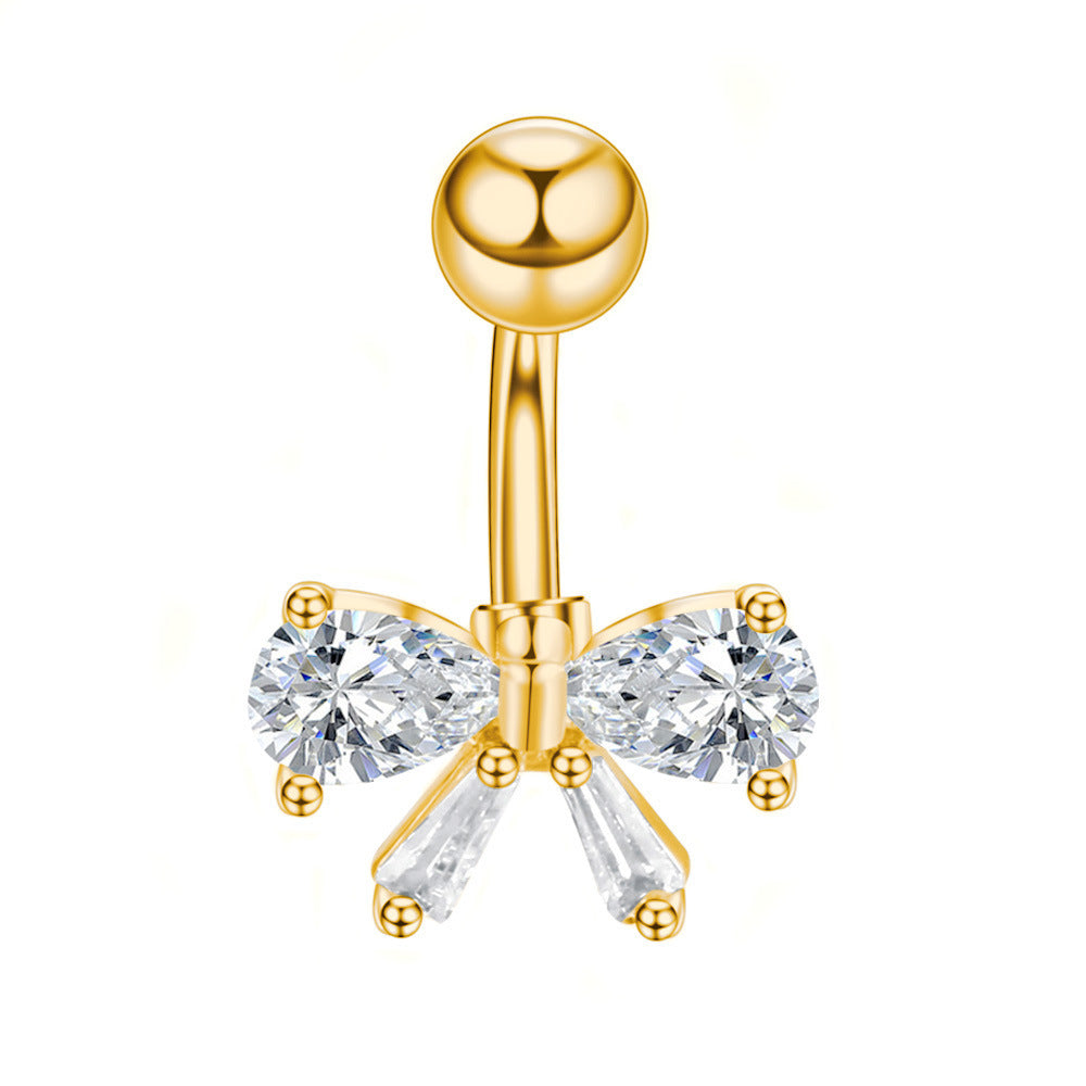 Bow Belly Button Ring