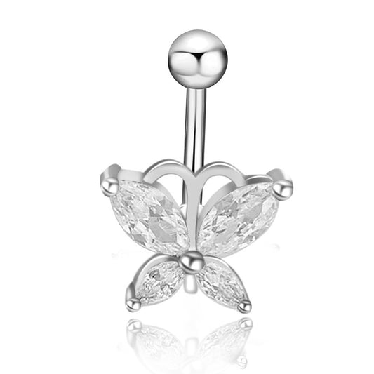 Butterfly Belly Button Ring