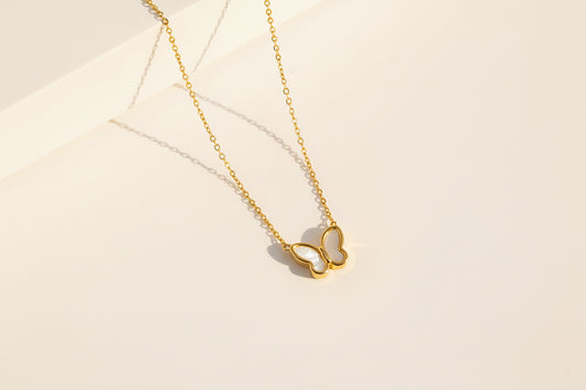 Butterfly Shell Necklace