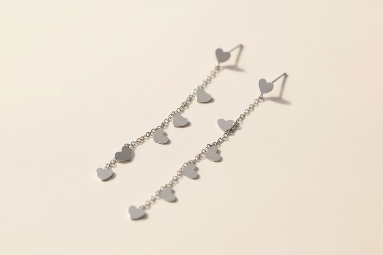 Dangle Heart Stud