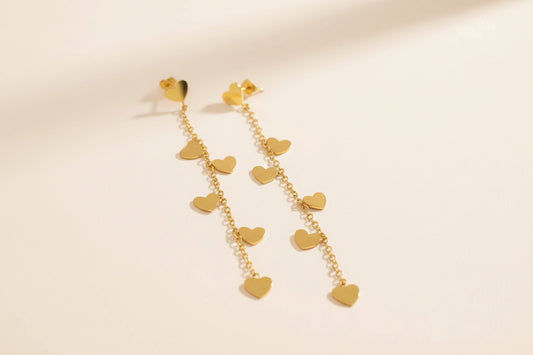 Dangle Heart Stud