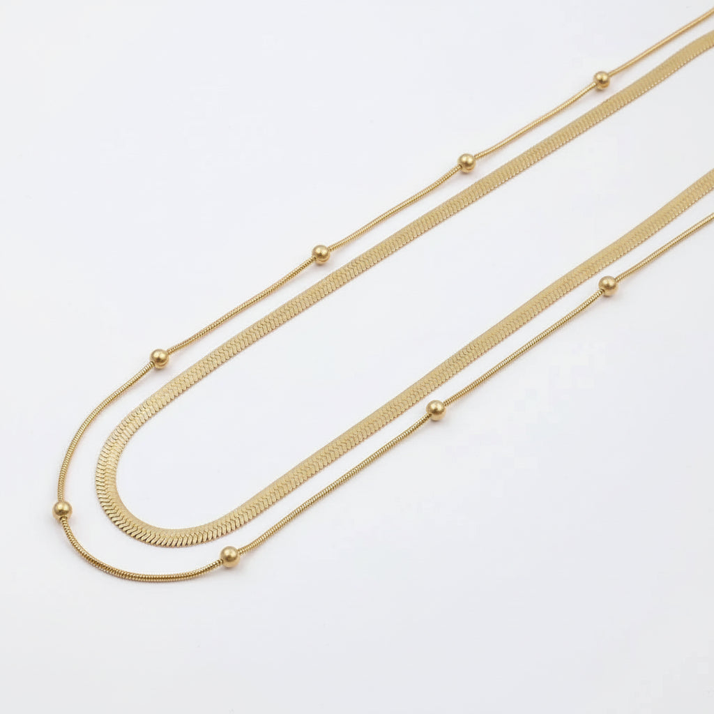 Double Dotted and Snake Chain