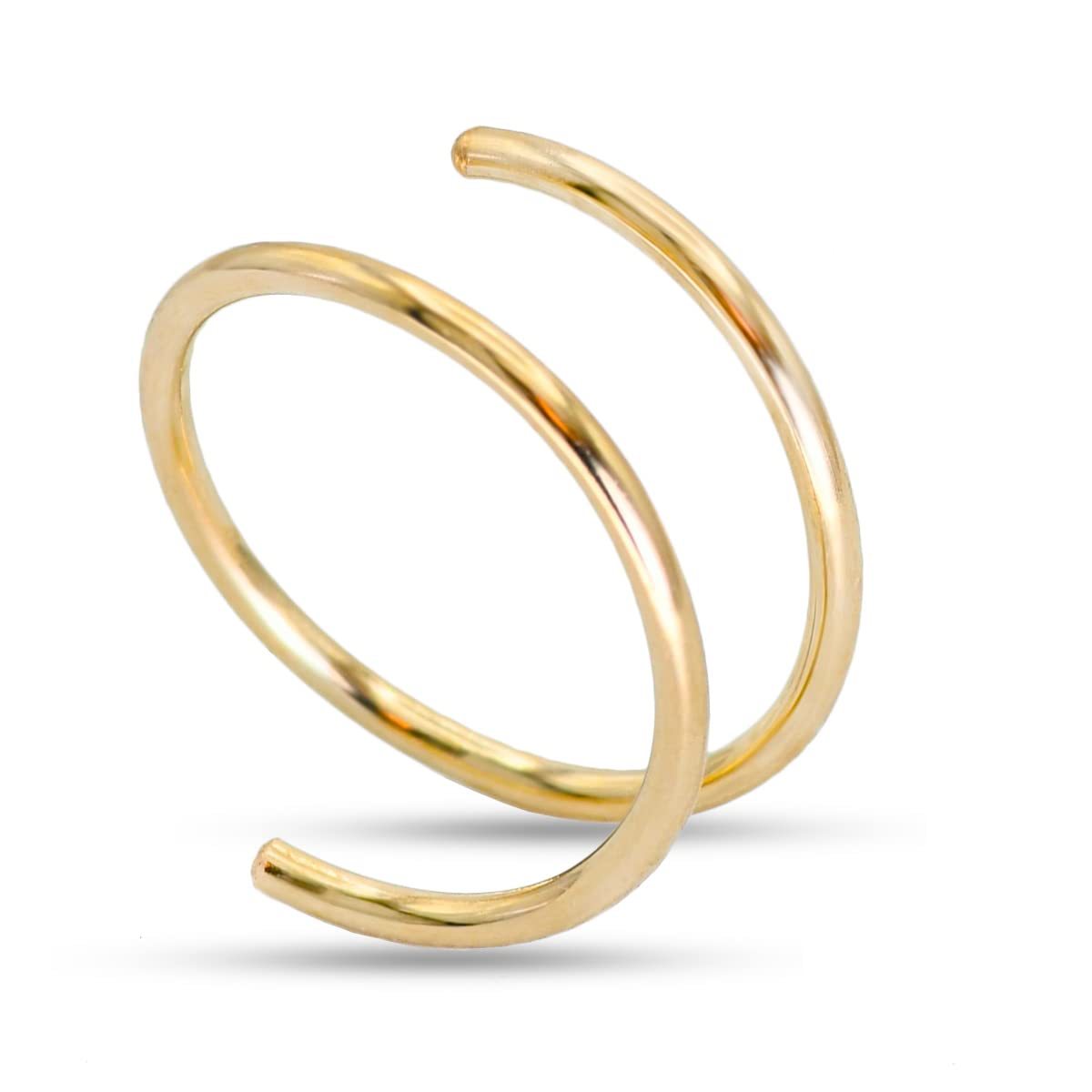 Double Spiral Hoop