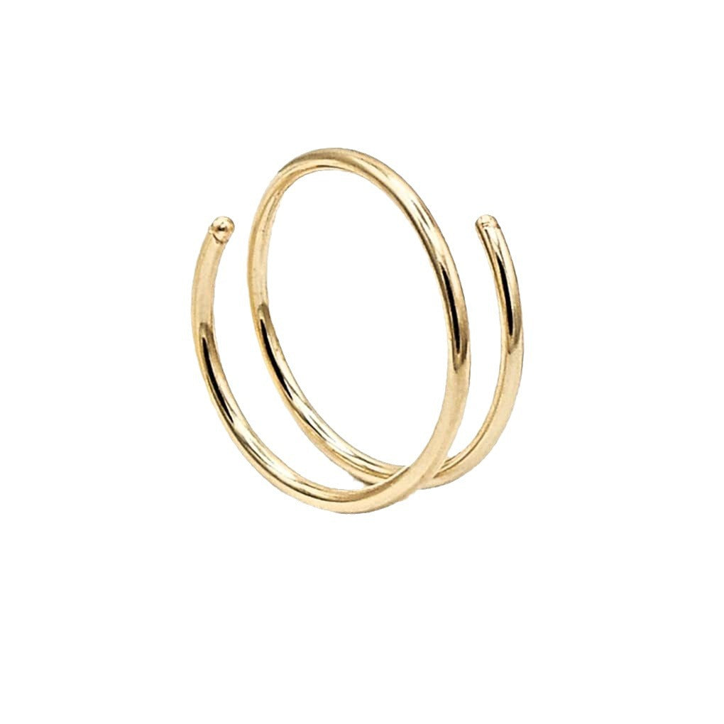 Double Spiral Hoop
