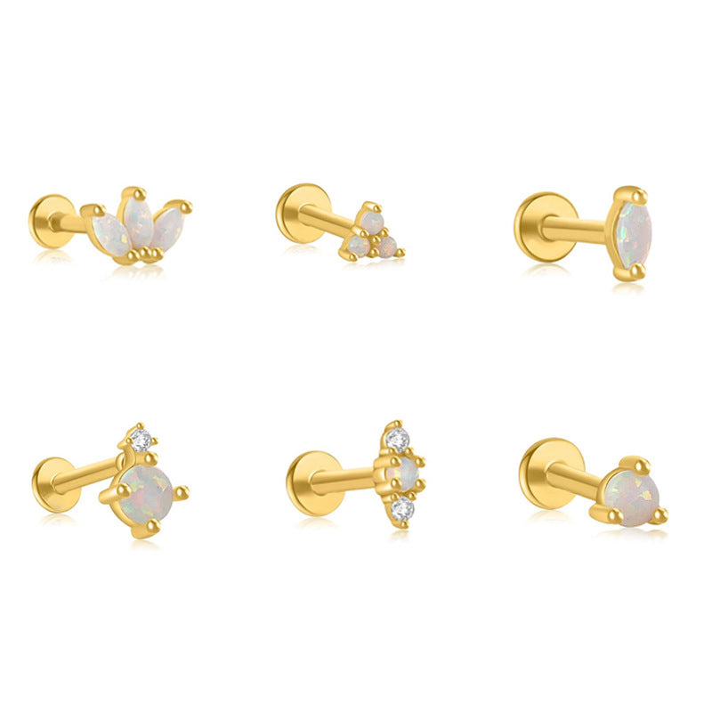 Flat back stud