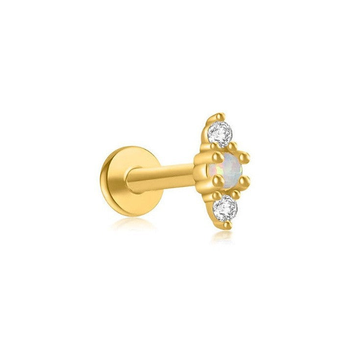 Flat back stud