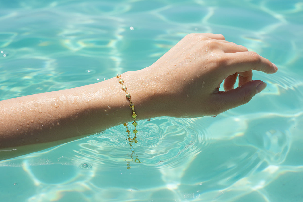 Continuous Heart Bracelet