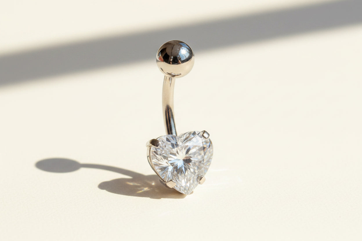 Heart Belly Ring