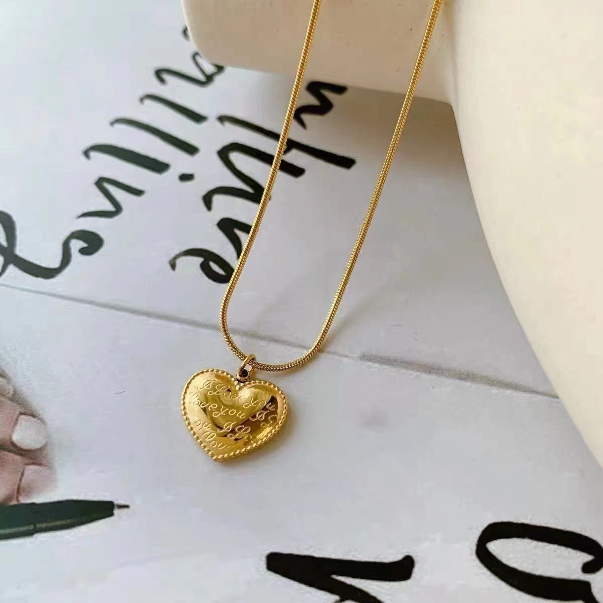 Love You Necklace