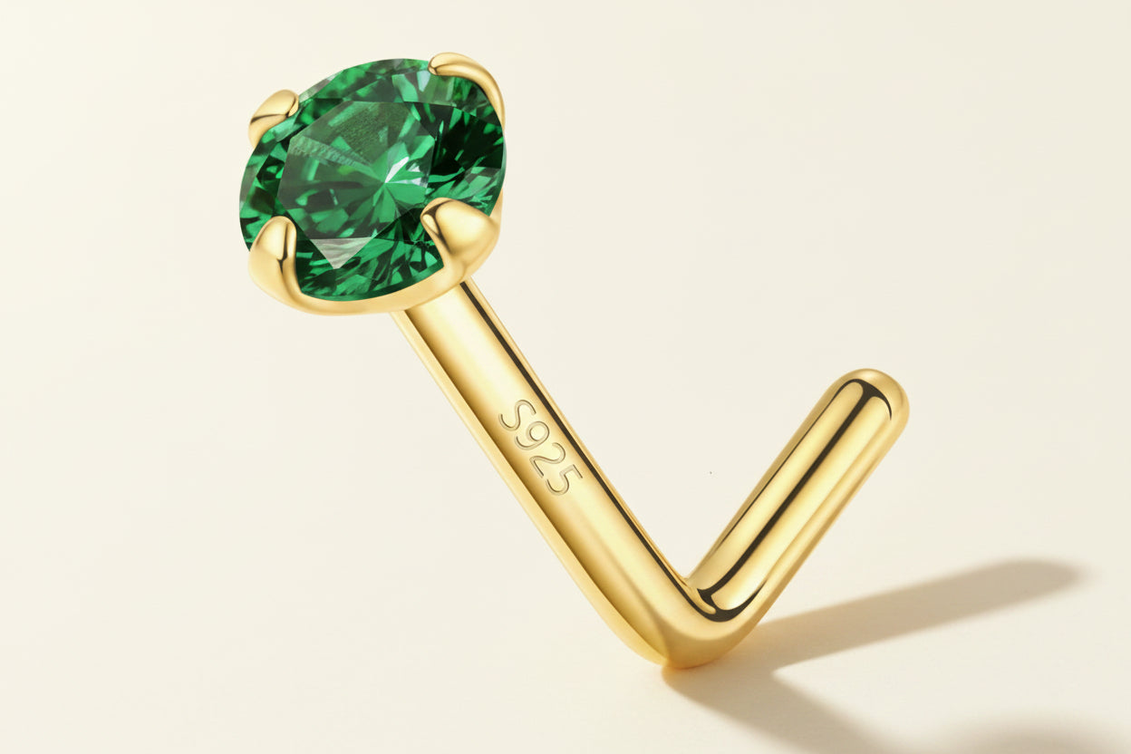 Gold Plated Nose Stud