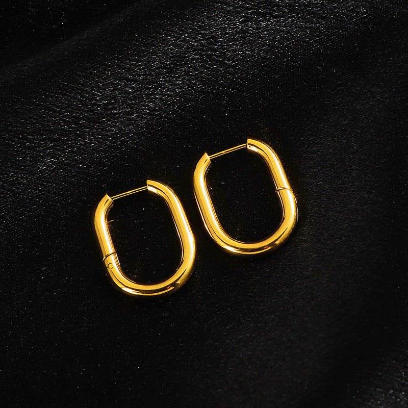 Oval Hoops
