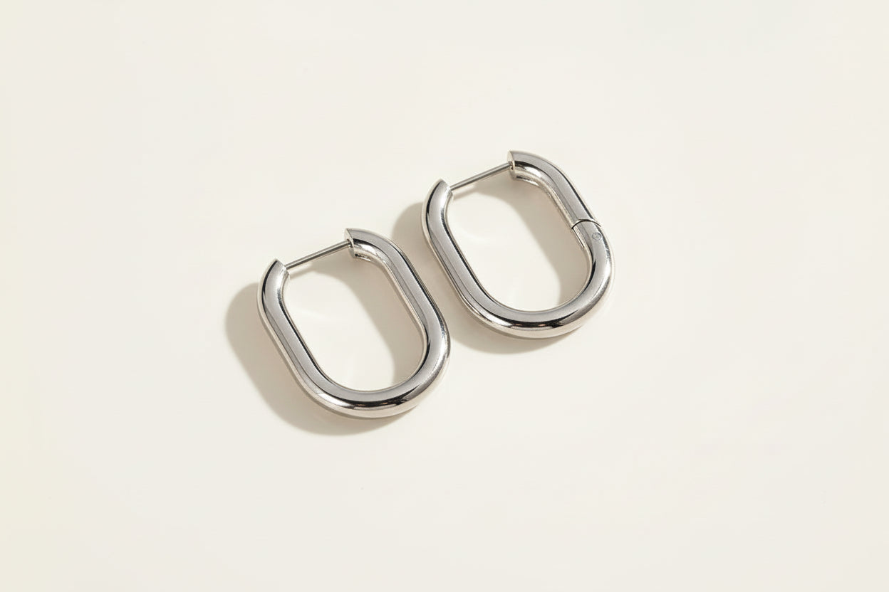 Oval Hoops