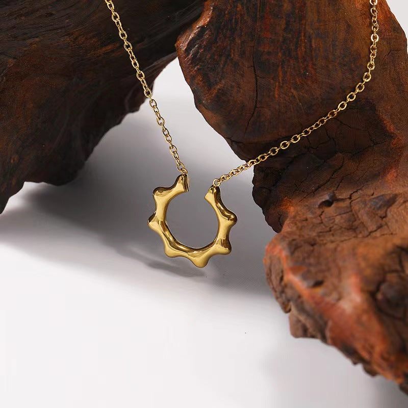 Ring Saver Sun Necklace
