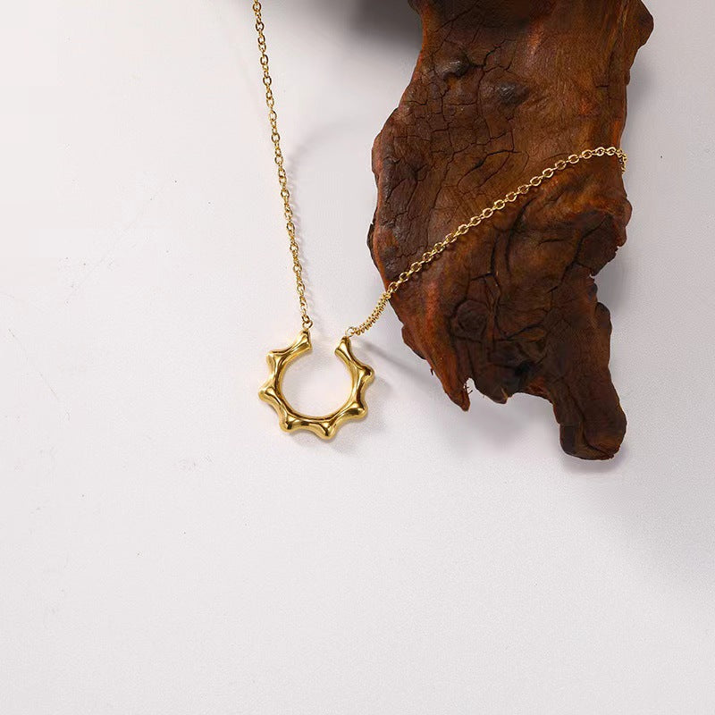 Ring Saver Sun Necklace