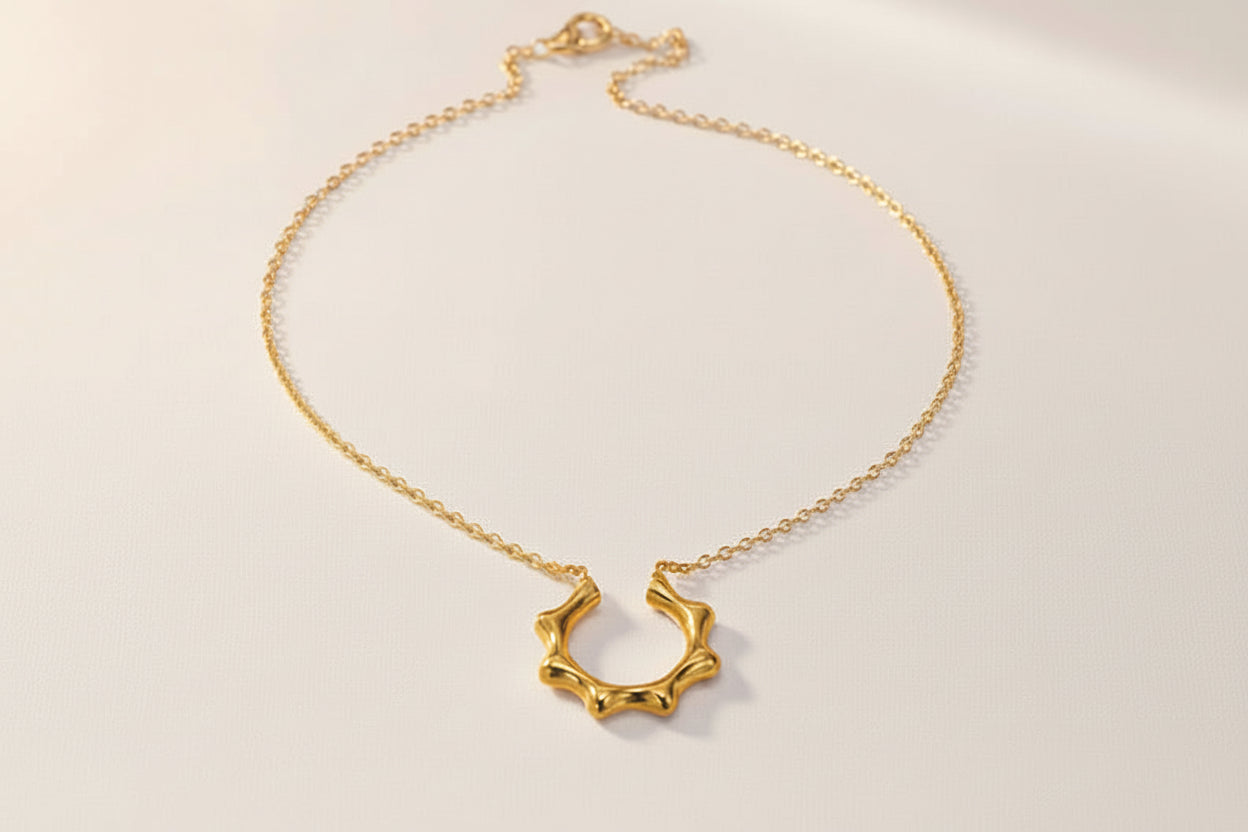 Ring Saver Sun Necklace