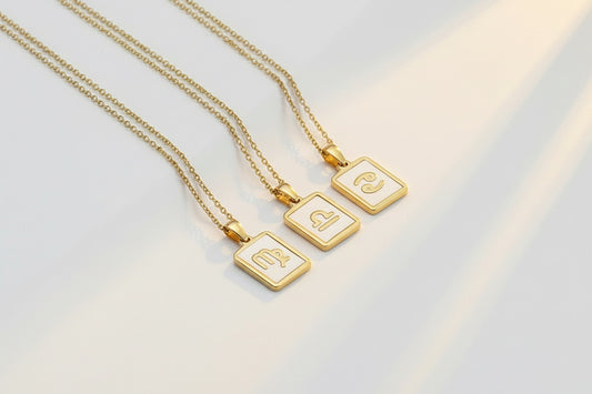 Zodiac Mother of Pearl Necklace