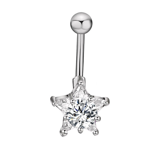 Star Belly Button Ring