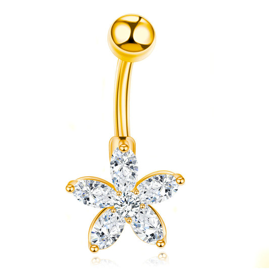 Starfish Belly Ring