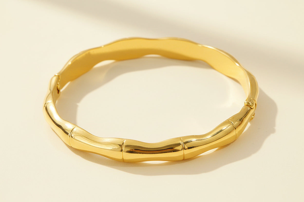 Thick Bamboo Bangle