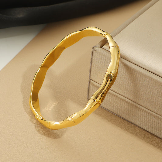 Thick Bamboo Bangle