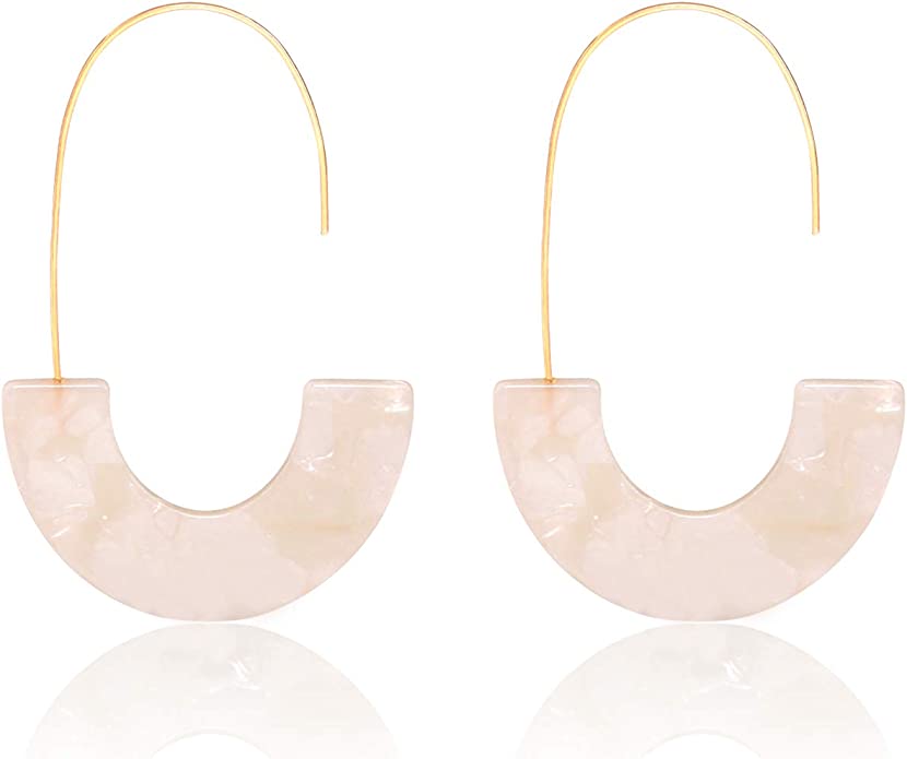 Acrylic Drop Earrings (Nickel Free)