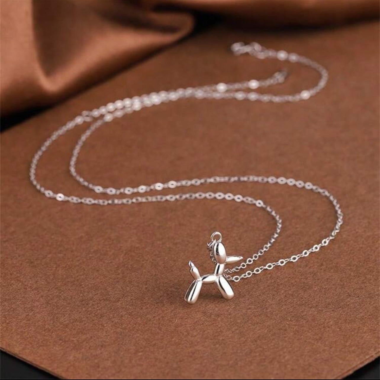 Balloon Dog Necklace